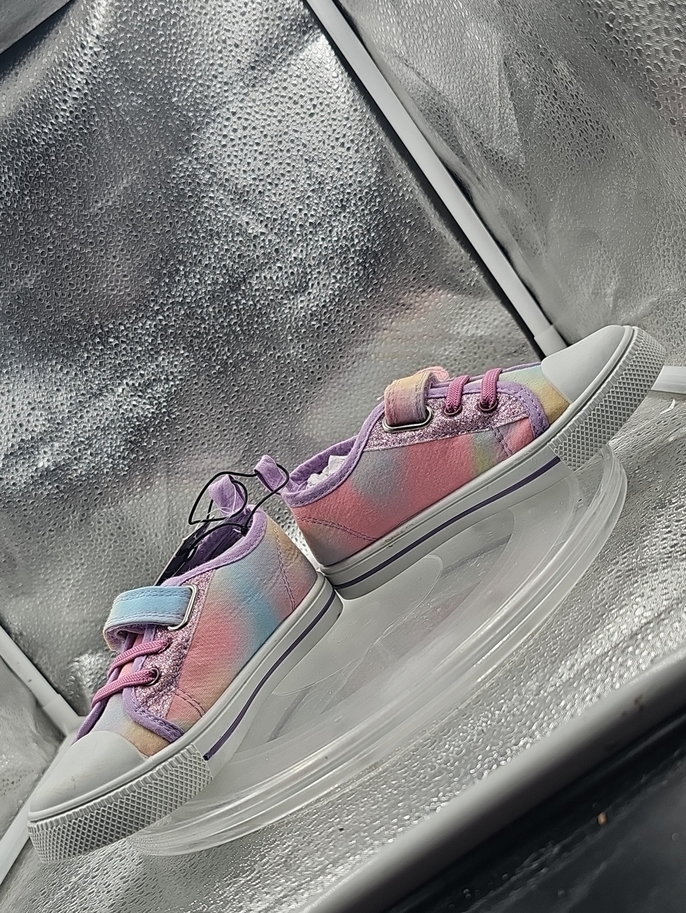 K Rainbow, White And Purple No Brand Size 9 - Picture 5 of 8